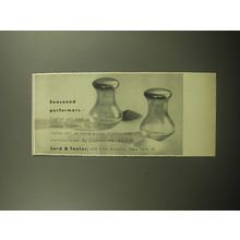 1958 Lord & Taylor Salt and Pepper Shakers Ad - Seasoned Performers