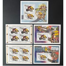 Congo 2012 Mi. 2068 - 2069 Bl. 410 - 411 Tour France Cyclisme Vélo Bicyle