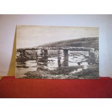 CYCLOPEAN BRIDGE, DARTMOOR, Devon unused vintage postcard by F Frith =