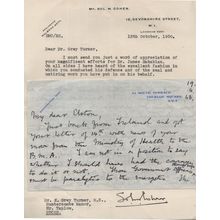 1948 Medical Hand Written 2x Signed Letters to WW2 Doctor