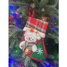 Woodside Home Living Mini Christmas Stocking - Santa