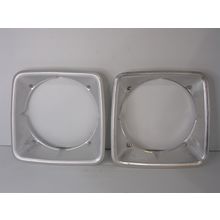 1974 - 1978 Dodge Van Headlight Bezels OEM Sportsman Tradesman 74 75 76 77 78