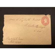 ICOLLECTZONE US Postal Stationary Entire U35 used cv $10 (A100)