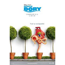 Finding Dory (2016)_17 Movie Film Poster Canvas iconic design