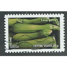 FRA 2012 ( LETTER 20g) 'GREEN VEGETABLES ' FINE USED (EBID41-171)