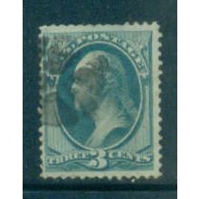Used 147 3c George Washington Just Clears M00125