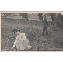 Oh To Call Her Mine Lustful Love Possession Thoughts Antique Postcard