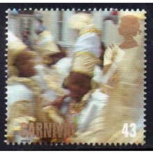 GB 1998 Europa, Festivals - Notting Hill Carnival - Children in Robes 43p Used
