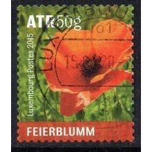 Luxembourg 2015 Wildflowers - Poppy ATR 50g Used