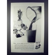 1956 Waring Blendor Ad - Done in Two Shakes!