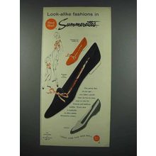 1959 Red Ball Summerettes Shoes Ad - Tobago, Classic