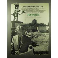 1971 National Life of Vermont Ad - Design The Future