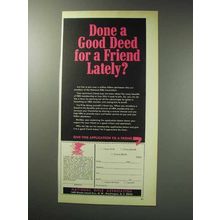 1971 National Rifle Association NRA Ad - A Good Deed