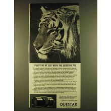 1980 Questar 700 Lens Ad - Pussycat at 300