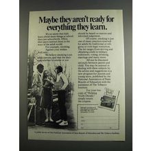 1984 State Boards of Education & Tobacco Institute Ad