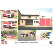 firetruck; Corps of Voluntary Firemen Suchdol