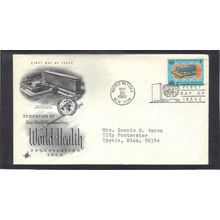 FDC Art Craft 156 5c World Health (Cachet-Typed/A) CV41312
