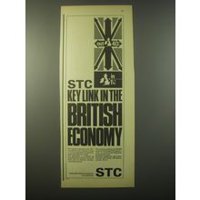 1965 STC Telecommunications Ad - STC Key Link in the British economy