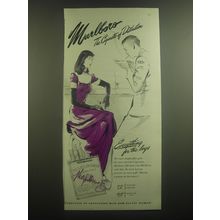 1945 Marlboro Cigarettes Advertisement - The Cigarette of Distinction