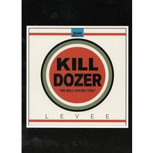 Frank Kozik Kill Dozer Levee We Will Crush You Graphic Art Postcard