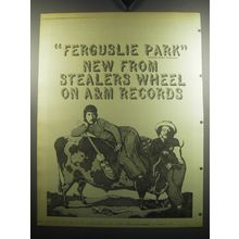 1974 Stealers Wheel Ferguslie Park Album Advertisement