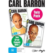 Carl Barron Twin Pack: Walking Down the Street / Wompoo St DVD | Region 4