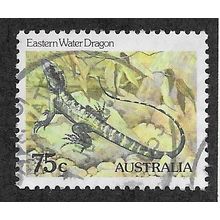 AUS 1981 75c 'EASTERN WATER DRAGON' (PERF 12.5) FINE USED (EBID68-024)