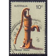 Australia 1972 Pioneer Life - Pioneer Water 10c Used