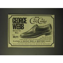 1964 George Webb Nos. 557/8/9 Ad - New Cush Cumfys
