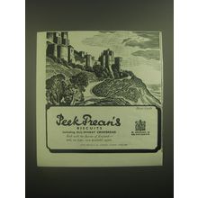 1945 Peek Frean's Biscuits Ad - Dover Castle