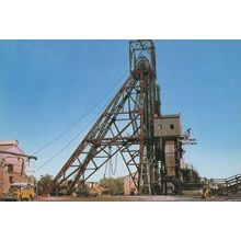 Tennant Creek Mine Pit Head Australia Postcard