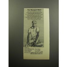 1957 Activair Racquet Shirt Advertisement