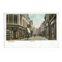 High Street, Barnstaple, Devon, Postcard.