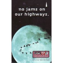No Jams On Our Highways~Cyberway Internet S'pore Transitlink Train/Bus Card