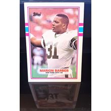 MARION BARBER 1989 TOPPS FOOTBALL CARD #233
