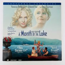A Month by the Lake Laserdisc LD 1995 (5943 AS) Vanessa Redgrave, Uma Thurman