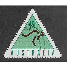 AUS 1994 45c (S/A) 'GOLD, EMERALD, DULL BLUE GREEN' FINE USED (EBID67-040)