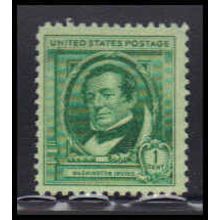 859 1c Washington Irving Fine MNH KA2161