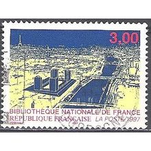 France 1996 Michel 3184 O Cote (2008) 1.00 € Bibliothèque Nationale de France