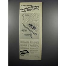 1950 Kimberly-Clark Kimsul Insulation Ad - Protection