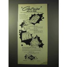 1950 Reis Underwear Ad - Boxer Shorts, Athletic Shirts