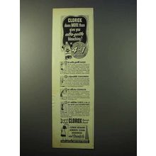 1951 Clorox Bleach Ad - More Than Extra-Gentle