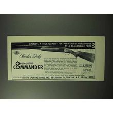 1963 Charles Daly Over-under Commander Shotgun Ad - Quality