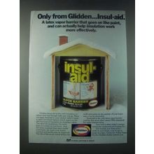 1978 Glidden Insul-aid Vapor Barrier Ad - Only From Glidden