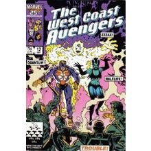 West Coast Avengers (Vol 1) # 012 VFN+ ORIG US COMICS