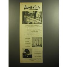 1964 Monte Carlo Tourism Advertisement