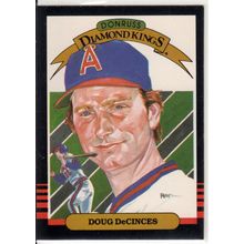 1985 Donruss baseball card 2 Doug DeCinces Diamond King