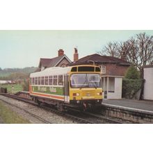 Leyland Railbus RDB972030 Train LEV3 at Severn Beach Postcard