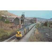 Class 20 No 20142 20030 BPPR Train Trehafod Station 1978 Postcard