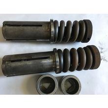 2 WILSON PUNCHES/ DIES & TURRETS, CUSTOM SHAPE WT 2016701, 2016702,AX